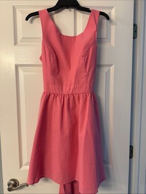 Lauren James Rose Textured Emerson Solid Dress
